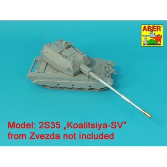152mm 2A88 barrel to Russian 2S35-1 SPH MSTA-S Koalitsiya-SV, 1/35 ...