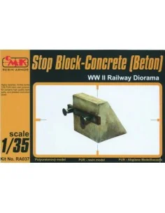 Stop Block-Concrete (Beton) WW II Railway Diorama, 1/35 - CMK 129-R...