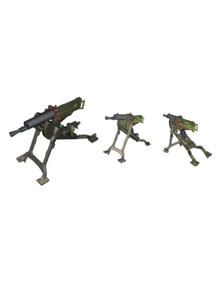 WWI-WWII German Machine Gun (Spandau) 08, 1/35 - CMK 129-RA054