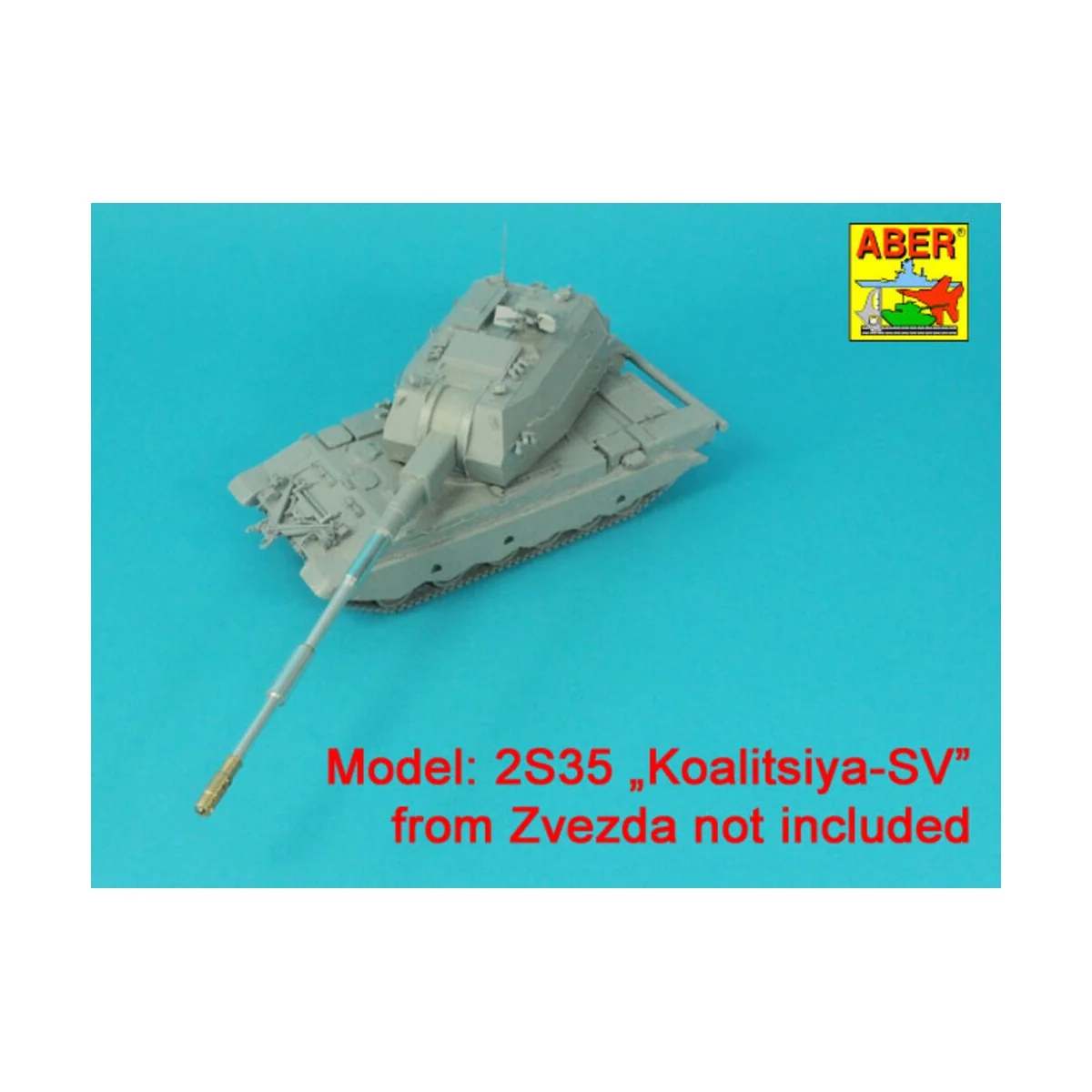 152mm 2A88 barrel to Russian 2S35-1 SPH MSTA-S Koalitsiya-SV, 1/35 ...