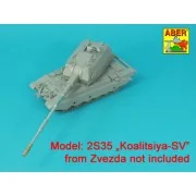 152mm 2A88 barrel to Russian 2S35-1 SPH MSTA-S Koalitsiya-SV, 1/35 ...