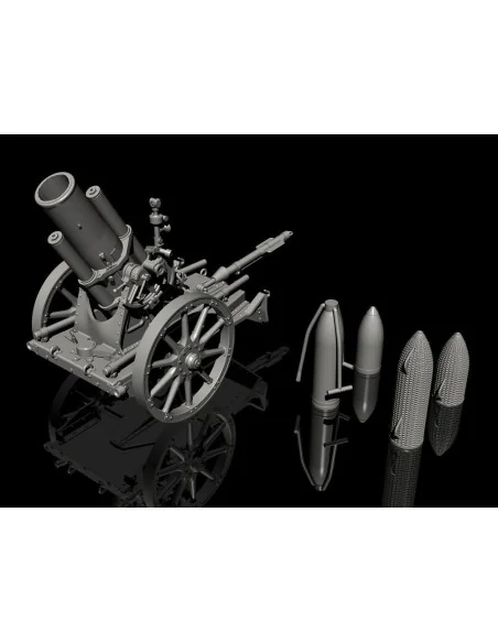 German WWI 25cm schwerer Minenwerfer/ Heavy Mortar-All Resin kit, 1...