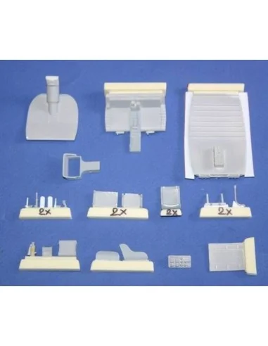 OH-6 interior für Dragon Bausatz, 1/35 - CMK 129-6001