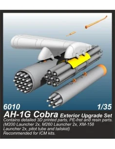 AH-1G Cobra Exterior Upgrade Set / for ICM kits, 1/35 - CMK 129-6010