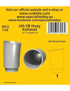UH-1B Huey ‘Exhaust’ for Trumpeter kit, 1/35 - CMK 129-6012