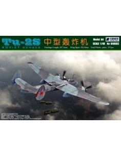 Tu 2S Soviet Medium Bomber, 1/48 - Xuntong Model XT-48002