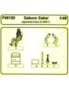 Japanese Aces Saburo Sakai, 1/48 - CMK 129-F48150