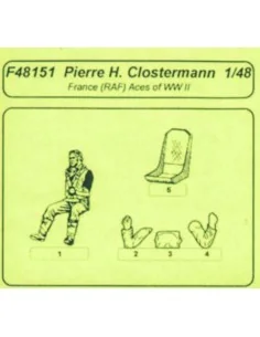 [NO_DESC] RAF Aces P. Clostermann, 1/48 - CMK 129-F48151