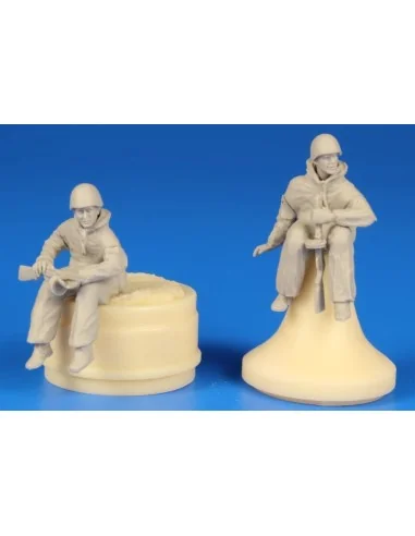 Soviet Tank Desant Troops, Part 1(2 Figur for a T-34 and another ta...