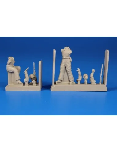 Soviet Tank Desant Troops, part 2(2 Figur for a T-34 and another ta...