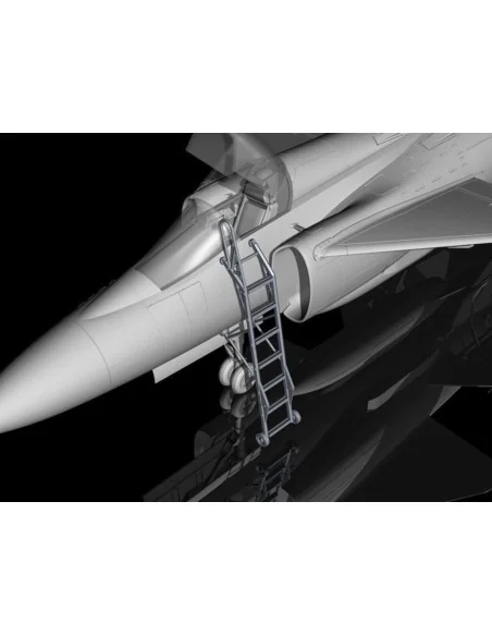 AJ-37/JA-37 Viggen Pilot Climbing Ladder into Cockpit f.SpecialHobb...
