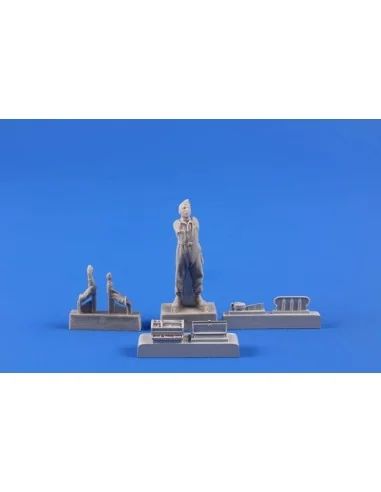 [NO_DESC] Siebel Si 204/Aero C-3 Mechanic (engine repair), 1/48 - C...