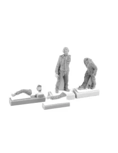 Viggen Ground Crew (2 figs.), 1/48 - CMK 129-F48360