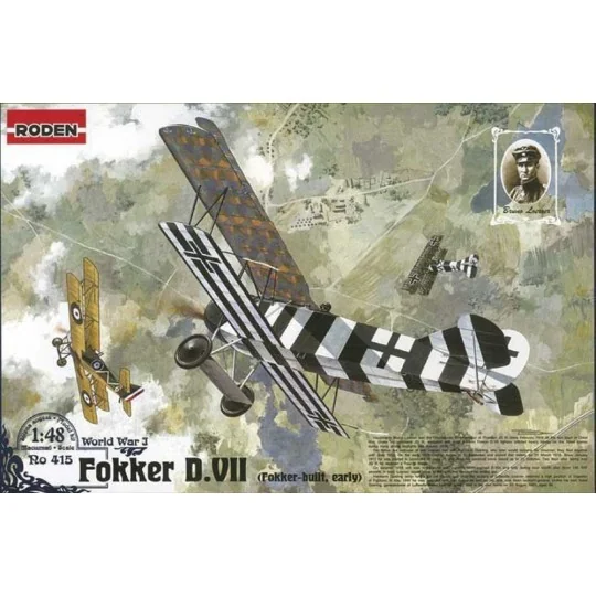 Fokker D.VII (early), 1/48 - Roden 415