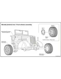 Sd.Kfz. 9 Famo wheels, 1/72 - CMK 129-B72016