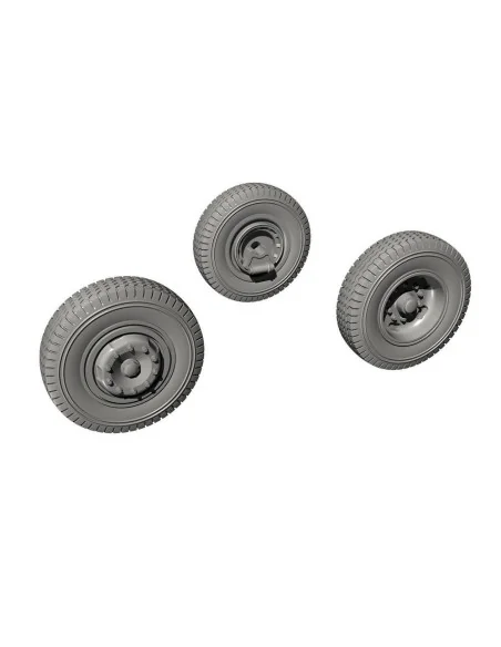 Meillerwagen"V-2 Transporter"-Wheels Set f. Special Armour kit, 1/7...