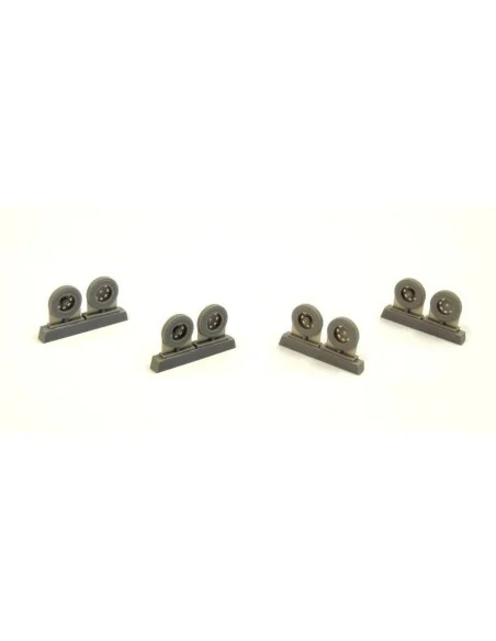 Biber Trailer Wheels f.Secial Armour kit, 1/72 - CMK 129-B72102