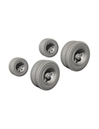 Biber Trailer Wheels f.Secial Armour kit, 1/72 - CMK 129-B72102