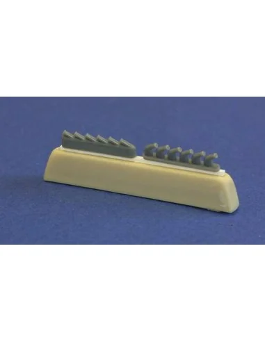 P51B /C /D Mustang exhaust, 1/72 - CMK 129-Q72033