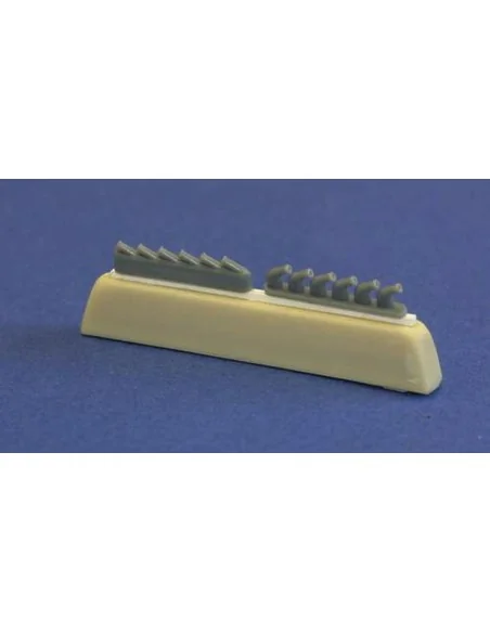 P51B /C /D Mustang exhaust, 1/72 - CMK 129-Q72033