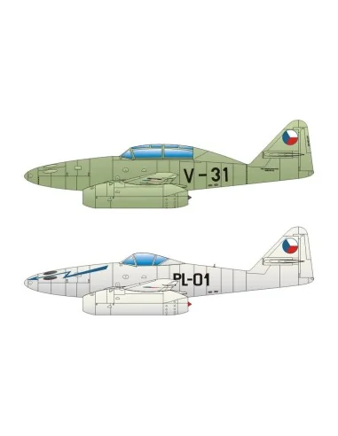 S-92/CS-92 Decals (Czechoslova ME 262A/B, 1/72 - CMK 129-Q72177