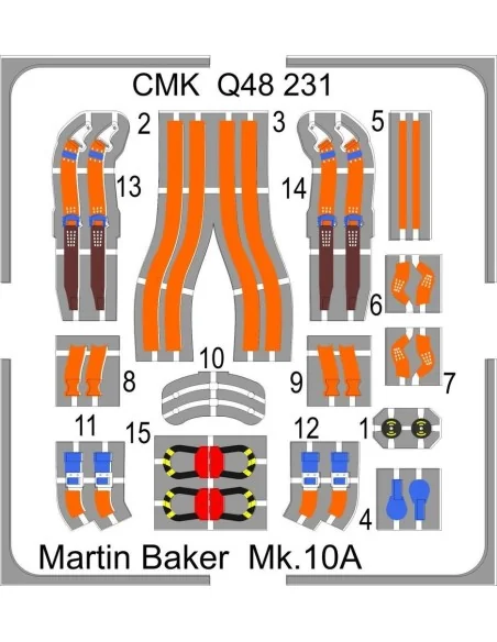 Martin Baker Mk.10A ejection seat for Panavia Tornado Fighter-Bombe...