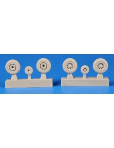 Mirage F.1-1/72 Wheels set, 1/72 - CMK 129-Q72251