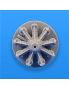 Walter Pegas II-M2-1/72 Czechoslovak Air Aircraft Engine WWII, 1/72...