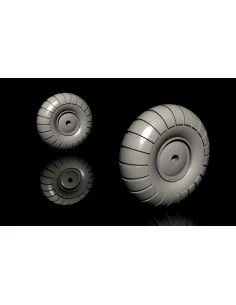 Fw 189A-1/-2-Mainwheels Set/f.ICM kit, 1/72 - CMK 129-Q72284