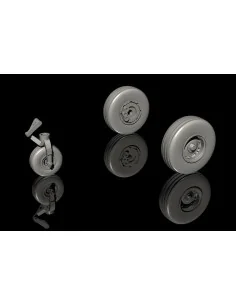 Tucano T.1-Wheels Set /for Airfix kit, 1/72 - CMK 129-Q72285