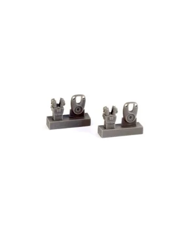 Fw 189A-Front Pairs of Engine Cylinders for ICM kits, 1/72 - CMK 12...