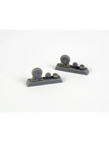 P-40 Wheels-Diamond Tread f.Special Hobb, 1/72 - CMK 129-Q72295