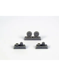 P-40 Wheels-Block Tread f.Special Hobby, 1/72 - CMK 129-Q72296