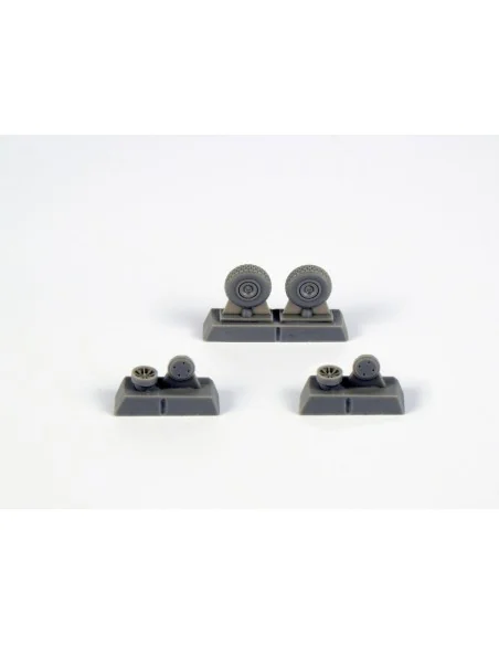 P-40 Wheels-Block Tread f.Special Hobby, 1/72 - CMK 129-Q72296