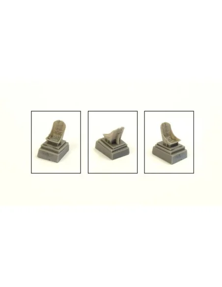 P-40E/K/M and N-1 Seat with Belts f.SH, 1/72 - CMK 129-Q72299