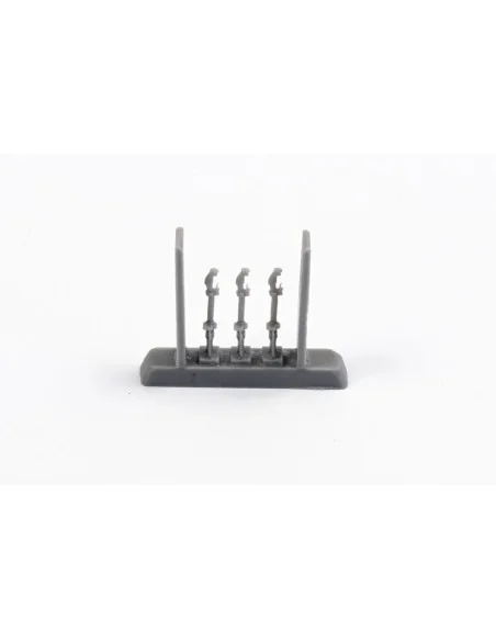 P-40E-N Control Columns (3 pcs)f.Spec.Ho, 1/72 - CMK 129-Q72309