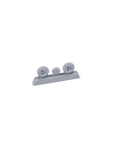 Vampire Mainwheels and Nosewheel, 1/72 - CMK 129-Q72313