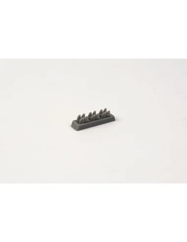 P-40E Exhausts for Special Hobby kit, 1/72 - CMK 129-Q72335