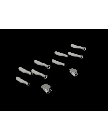 Blenheim Mk.I Engine Intakes, 1/48 - CMK 129-Q48341