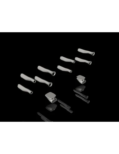 Blenheim Mk.I Engine Intakes, 1/48 - CMK 129-Q48341