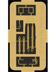 Heinkel He 162A Ejection Seat, 1/72 - CMK 129-Q72361 2