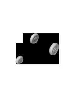 Heinkel He 162A Wheels, 1/72 - CMK 129-Q72362