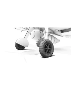 [NO_DESC] Messerschmitt Bf 109E Wheels, 1/72 - CMK 129-Q72384