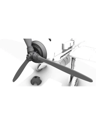 Messerschmitt Bf 109E Detailed Propeller Spinner, 1/72 - CMK 129-Q7...