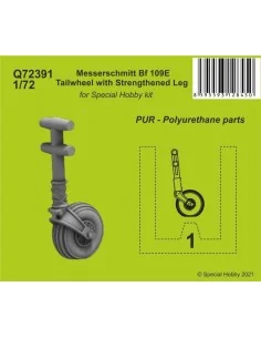 Messerschmitt Bf 109E Tailwheel with Strengthened Leg, 1/72 - CMK 1...
