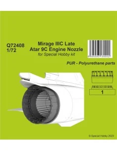 Mirage IIIC Late - Atar 9C Engine Nozzle, 1/72 - CMK 129-Q72408