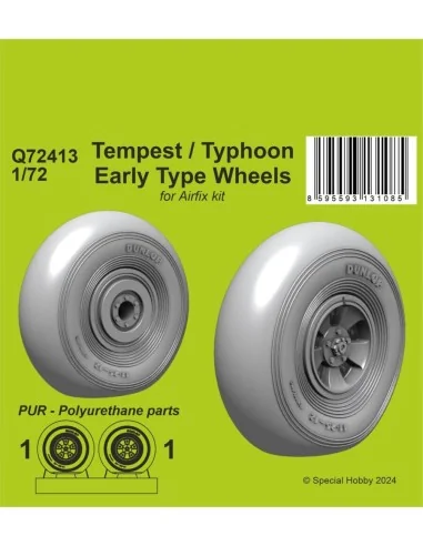 Tempest/Typhoon Early type Wheels, 1/72 - CMK 129-Q72413