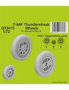 [NO_DESC] F-84F Thunderstreak Wheels 1/72 / for Special Hobby kits,...