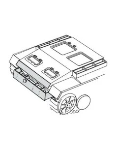 StuG III Ausf. G Correction Rear hull, 1/35 - CMK 129-B35061