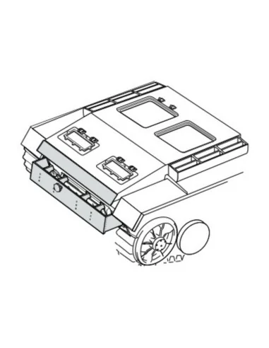 StuG III Ausf. G Correction Rear hull, 1/35 - CMK 129-B35061